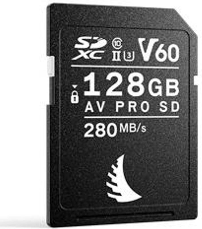 Angelbird - AVpro MK2 - Geheugenkaart - Zwart - 128 GB - SDXC U3 UHS-II