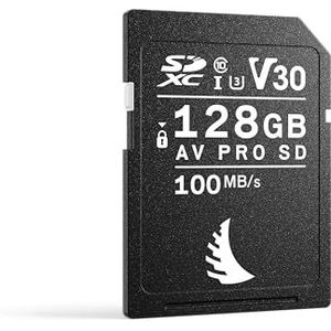 Angelbird - AV PRO - Geheugenkaart - 128 GB - Zwart - V30 - UHS-I