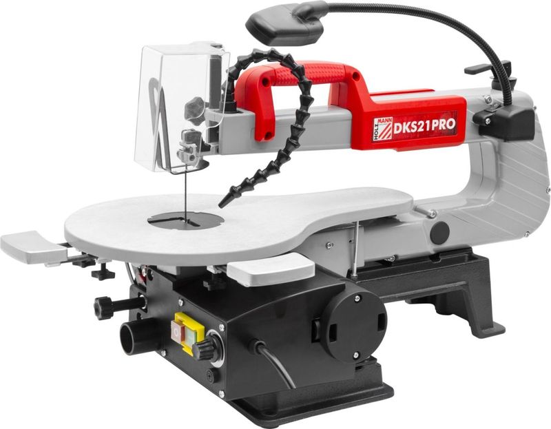 HOLZMANN - DKS21Pro - Lintzaag - Wit/Rood - Robuuste Constructie