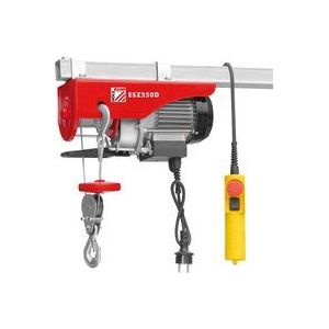 Holzmann Maschinen ESZ250D_230V Elektrische kabeltakel Draagkracht (met keerschijf) 250 kg Draagkracht (zonder keerschi