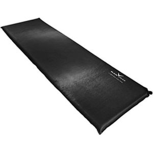 Black Crevice BCR024193-BK-10 Zelfopblaasbare luchtmatras, zwart, maat 10