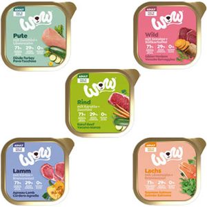 WOW! Adult hondenvoer - kuipje - multipack - 11 x 150 g