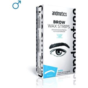 Andmetics Gezichtsverzorging Wasstrips Eye Brow Stripes Men