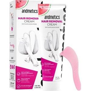 Andmetics Gezichtsverzorging Huidverzorging Hair Removal Cream Hair Removal Cream 100 ml + Application Spatula