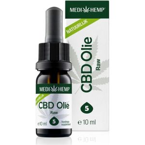Wedihemp - RAW CBD Olie - 5% - Hennepzaadolie - 500 mg CBD