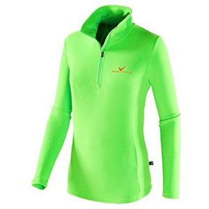 Black Crevice Dames fleece skisoli, groen/rood, 40