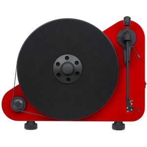 Pro-Ject - VT-E BT R - Platenspeler - Rood - Bluetooth