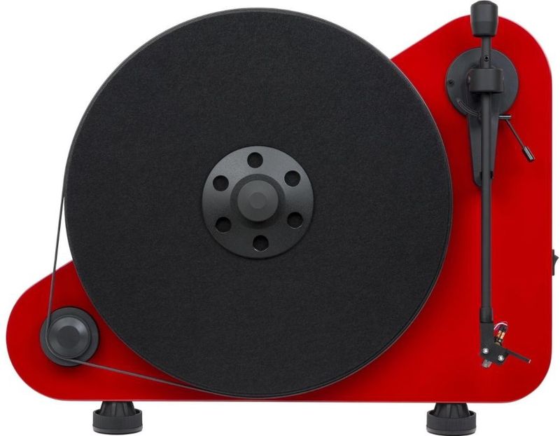 Pro-Ject - VT-E BT R - Platenspeler - Rood - Bluetooth