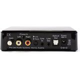 Optical Box E - Phono Voorversterker - Zwart - A/D Converter - RCA & Optisch