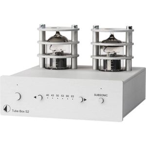 Pro-Ject - Tube Box S2 - Phono-Vorverstärker - Silber - Aluminium/Metall