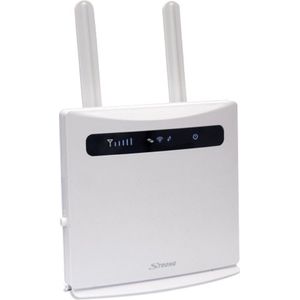 STRONG - 4G LTE Router - Wit - 300 Mbit/s - 4 LAN-poorten - 2 SIM-adapters