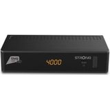 Strong - SRT 7807 - TV-ontvanger - Zwart - DVB-T, DVB-S2, Full HD, HDMI, USB, 256 MB opslag