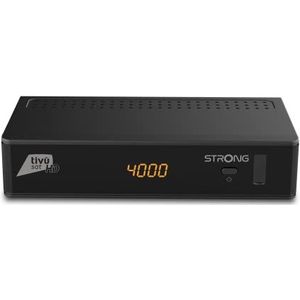 Strong - SRT 7807 - TV-ontvanger - Zwart - DVB-T, DVB-S2, Full HD, HDMI, USB, 256 MB opslag