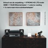 STRONG 300M 4G LTE Wifi Router - 150 Mbps - Wit