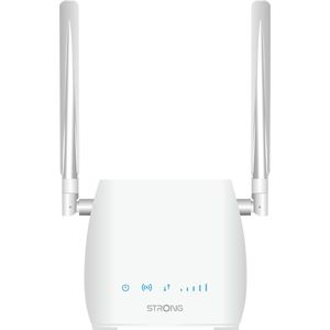 STRONG 4G LTE WLAN-router 300M (LTE tot 150 Mbit/s, 2,4 GHz WiFi @ 300 Mbit/S, 802.11b/g/N, LAN-poort, SIM-adapter) wit, small, 4GROUTER300M