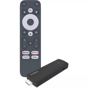 Youin You-Box EN1040KX Android TV Box – 4K UHD HDR, Google Assistant & Chromecast Ingebouwd – 2GB RAM/16GB ROM, Amlogic S905x3 – Met Bluetooth Afstandsbediening