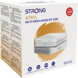 STRONG - WiFi Mesh Kit - Atria - Wit - 1200 Mbps - Tot 300 m² Dekking