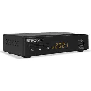 STRONG SRT 3030, kabelontvanger, digitale HD-kabelontvanger, DVB-C. Energiebesparende functie, USB, Dolby Audio, kinderbeveiliging