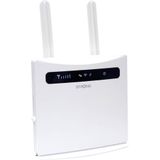 STRONG - 4G LTE 300 Wifi Router - Wit - 4 RJ45 Poorten - Eenvoudig te Installeren