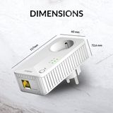 Strong Powerline 600 Duo EU V2 - Wi-Fi - 600 MBit/s