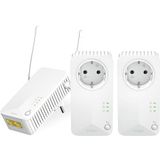 STRONG - Powerline Wifi 600 Kit - Wifi - Wit - 600 Mbps