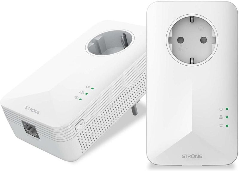 Strong - POWERL1000DUO - Powerline - Wit - 1000 Mbit/s