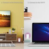 STRONG Kit Powerline Wifi 1000 - 1000 Mbps - Wifi 1200 Mbps - Wit