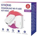STRONG PowerLWF600DUOMINI POWER 600 kleine en compacte wifi om het netwerk overal in je huis mee te nemen door het elektrische systeem te gebruiken.