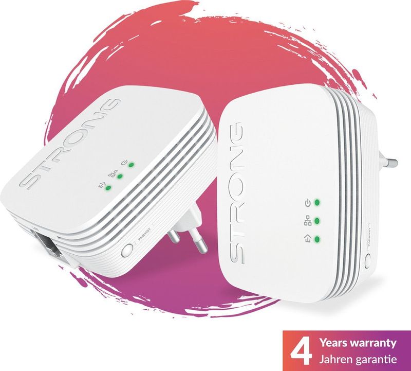 Strong Powerl1000duomini - Wifi-Toegangspunt - Wit - 2 Stuks