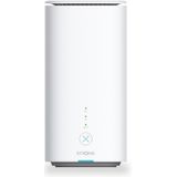 STRONG - 5G WLAN Router Wi-Fi 6 AX3000 - Mobiler Hotspot - Bis zu 3,2 Gbps - 2 LAN-Anschlüsse 1 Gbps + 2,5 Gbps - Betrieb mit Nano-Sim aller Netzbetreiber - Einfache Installation - weiß