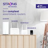 Strong - Ax3000 Portable Router - 5G - Zwart - Wi-Fi 6
