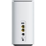 STRONG - 5G WLAN Router Wi-Fi 6 AX3000 - Mobiler Hotspot - Bis zu 3,2 Gbps - 2 LAN-Anschlüsse 1 Gbps + 2,5 Gbps - Betrieb mit Nano-Sim aller Netzbetreiber - Einfache Installation - weiß