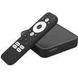 STRONG - Streaming Box Android TV 4K UHD - Leap-S3 Ultimate - 2 maanden gratis Zattoo - Geïntegreerde Chromecast - Google Voice Assistant - Dolby Atmos & Vision - Google Play, Netflix, Prime Video en