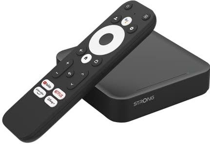 STRONG - Leap-S3 Ultimate - Streaming Box - Zwart - 4K UHD, Dolby Atmos & Vision, Geïntegreerde Chromecast