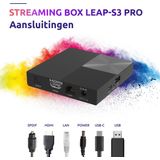 STRONG - Leap-S3 Pro - 4K UHD Android TV Streaming Box - Wi-Fi 6 - 32 GB Flash Drive