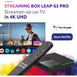 STRONG - Leap-S3 Pro - 4K UHD Android TV Streaming Box - Wi-Fi 6 - 32 GB Flash Drive