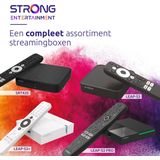 STRONG - Leap-S3 Pro - 4K UHD Android TV Streaming Box - Wi-Fi 6 - 32 GB Flash Drive