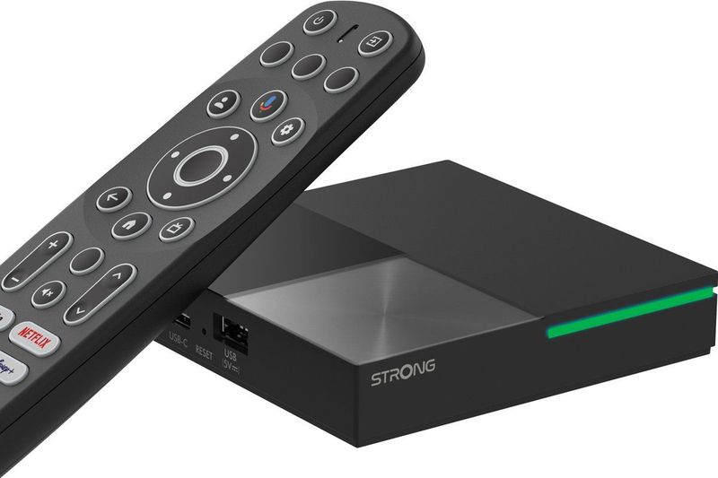 STRONG - Leap-S3 Pro - 4K UHD Android TV Streaming Box - Wi-Fi 6 - 32 GB Flash Drive