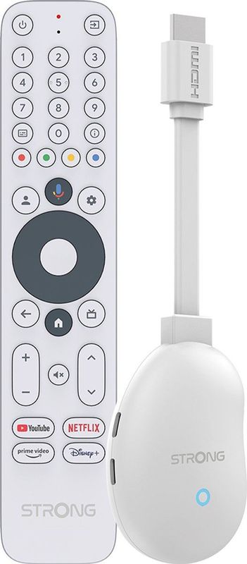 STRONG - LEAP-NEVE - Streaming Box - Wit - Android TV 4K UHD - Google TV HDMI Stick