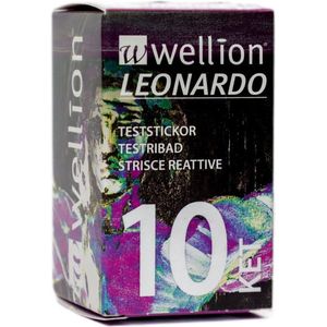 Wellion - Leonardo - Ketonen Teststrips - 10 Stuks