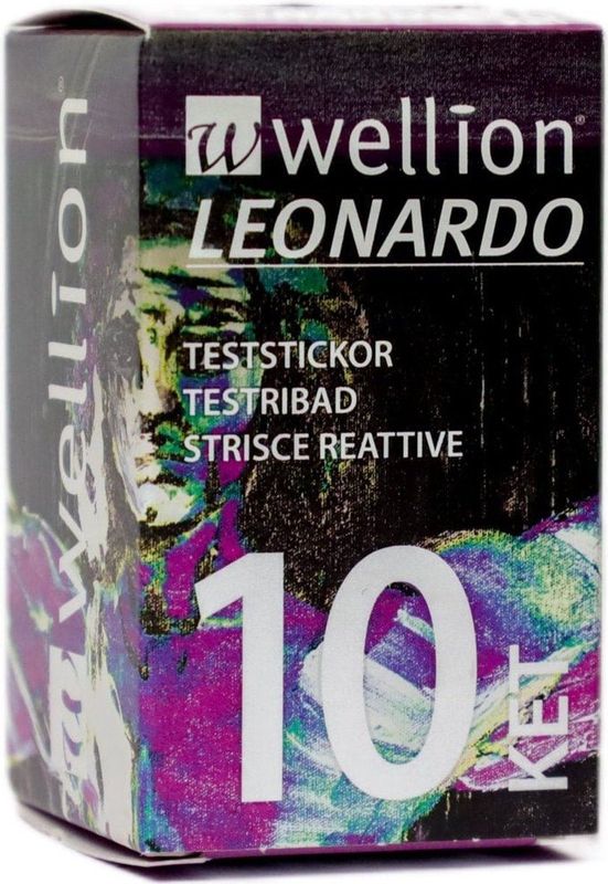 Wellion - Leonardo - Ketonen Teststrips - 10 Stuks