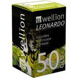 Wellion - Leonardo - Glucose Teststrips - 50 Stuks - Geschikt voor Wellion Meter