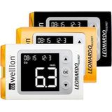 Wellion Leonardo startpakket wit (inclusief 10 glucose strips + 10 lancetten)