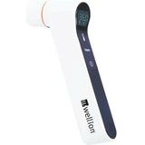 Wellion - Infrarood Voorhoofd- en Oorthermometer - Koortsmeting - Geheugen voor 9 Metingen - Kleurindicator