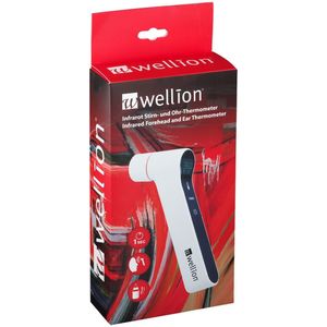 Wellion infrarood voorhoofd- en oorthermometer