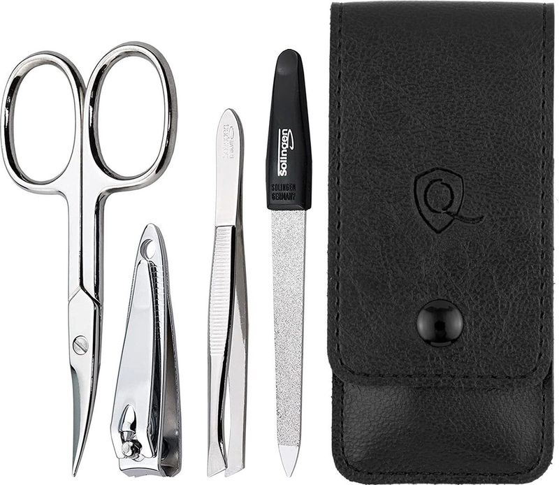 Manicure Set - Klein - Solingen - Saffieren Nagelvijl en Nagelschaar