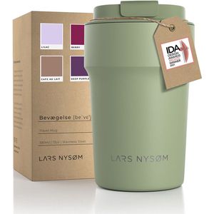 Thermosbeker - Rood - RVS