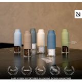 LARS NYSØM - Omvendt Zout- en Pepermolenset - Roestvrij Staal - Taupe Brown