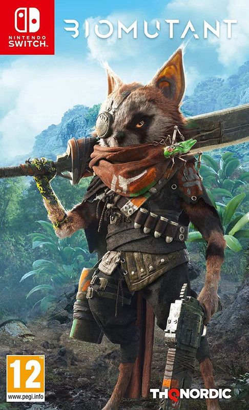 Nintendo - Biomutant - Nintendo Switch Game - Actie-Rollenspel - Post-Apocalyptische Setting