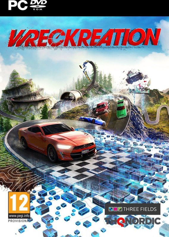 Wreckreation - PC Game - Racerijk - Open Wereld - Ontwerp Je Eigen Wereld